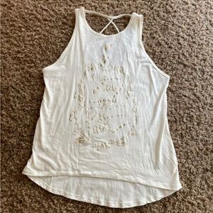 Calia yoga gym lifting workout tank top shirt womens medium M stay the path